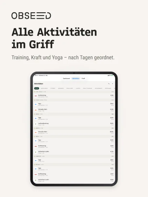 Aktivitäten – iPad 13″